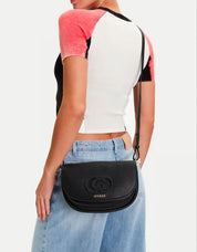 BOLSO GUESS BAGS CALEBRA CONVERTIBLE HWBG95 36210 en color Negro
