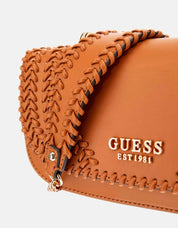 BOLSO GUESS BAGS TATUM CONV HWNG96 67210 en color Cuero