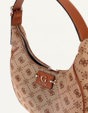 BOLSO GUESS BAGS NEDA 2 COMP en color Cuero