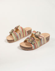 SANDALIAS STAY 67 2118 en color Multicolor