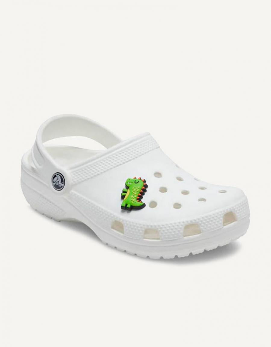 PINS CROCS 10009429 GREEN DINO en color Multicolor