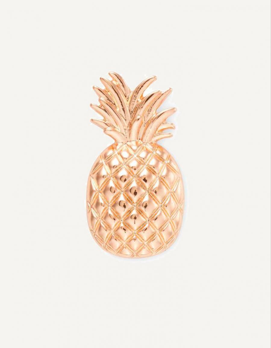 PINS CROCS 10011124 GOLD PINEAPPLE en color Multicolor