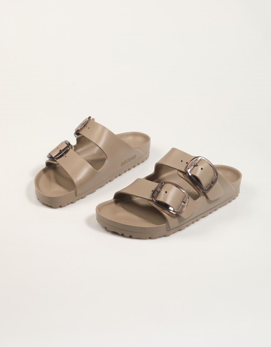 CHANCLAS BIRKENSTOCK ARIZONA  BIG BUCKLE EVA en color Taupe