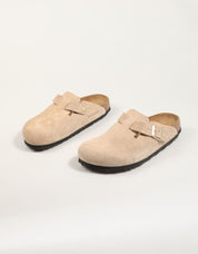 SANDALIAS BIRKENSTOCK BOSTON LEVE en color Beige