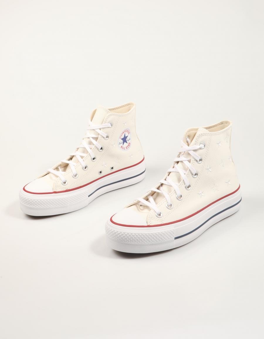 ZAPATILLAS CONVERSE CHUCK TAYLOR ALL STAR LIFT en color Hielo