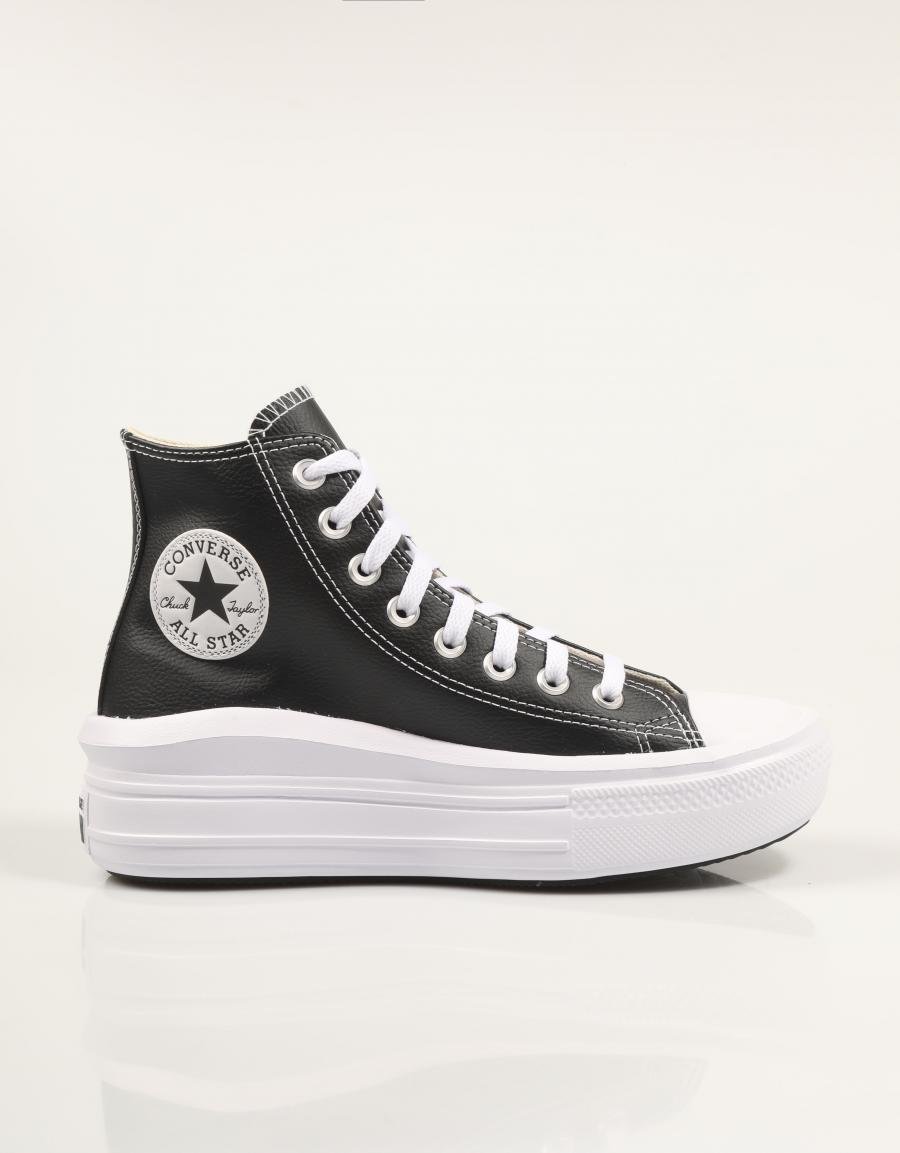 ZAPATILLAS CONVERSE CHUCK TAYLOR ALL STAR MOVE PLATF en color Negro