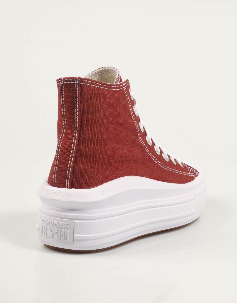 ZAPATILLAS CONVERSE CHUCK TAYLOR ALL STAR MOVE en color Burdeos