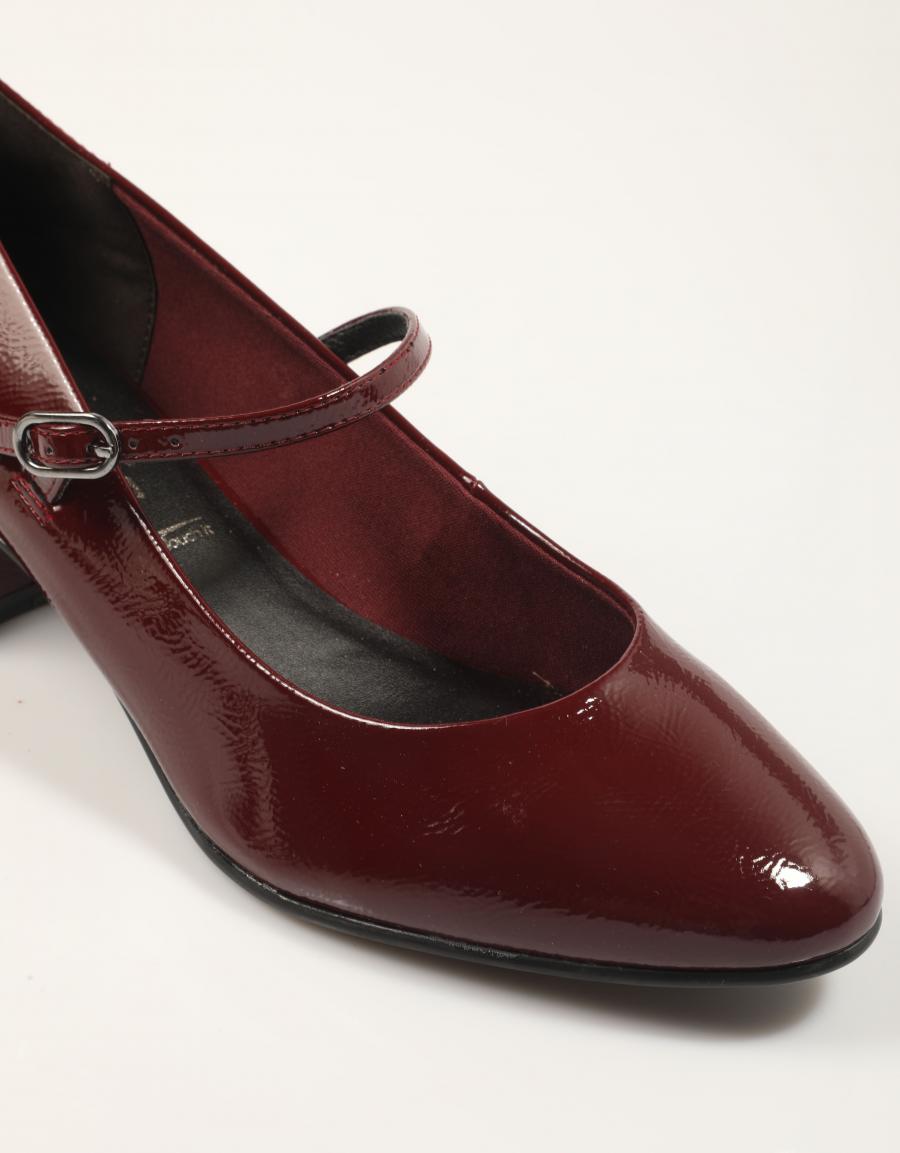 ZAPATOS VESTIR TAMARIS 22312 43 en color Burdeos