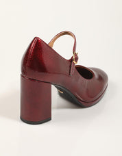 ZAPATOS VESTIR TAMARIS 22462 45 en color Burdeos