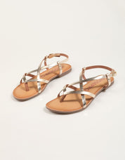 SANDALIAS GIOSEPPO LELEX en color Oro