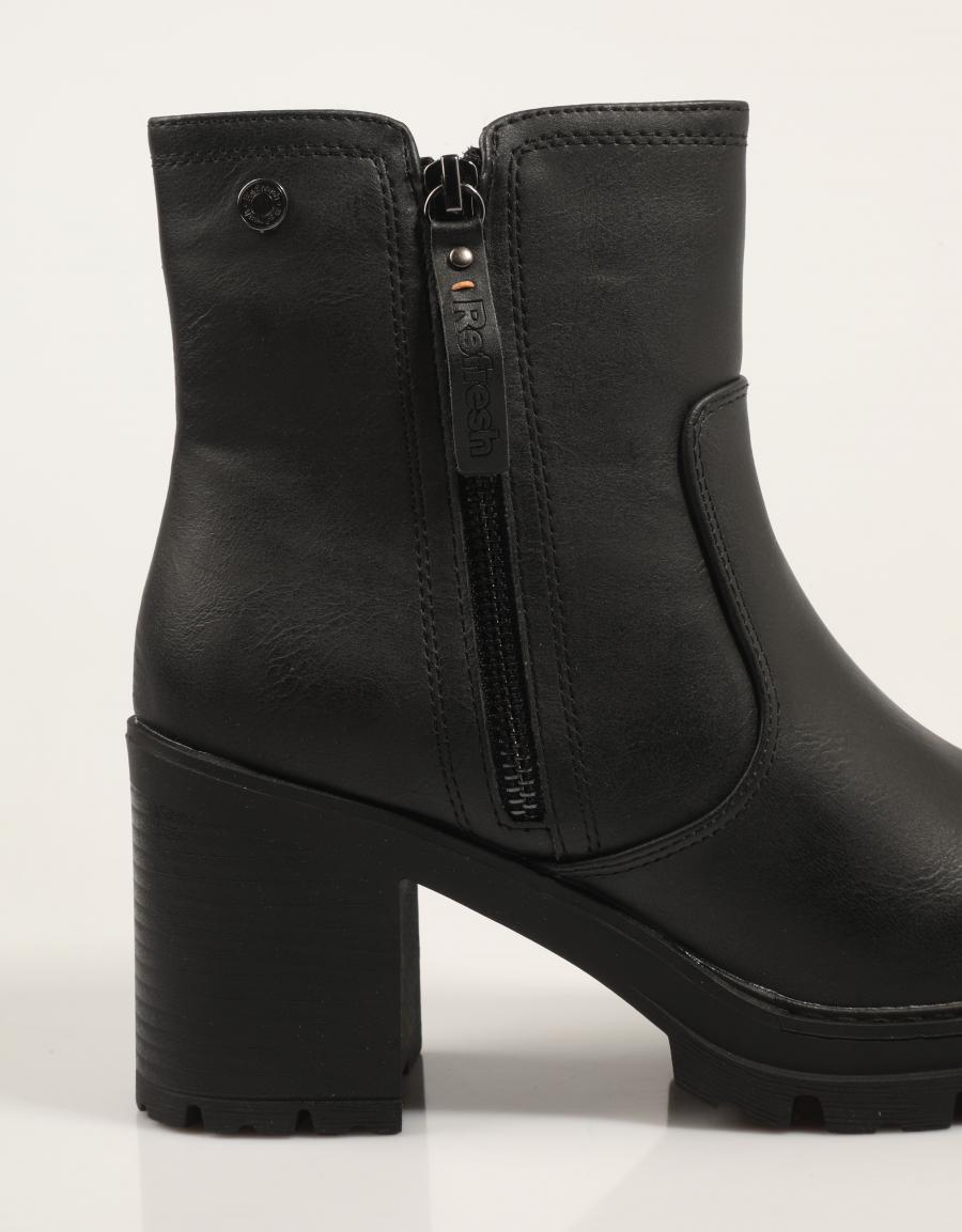 BOTINES REFRESH 172970 en color Negro