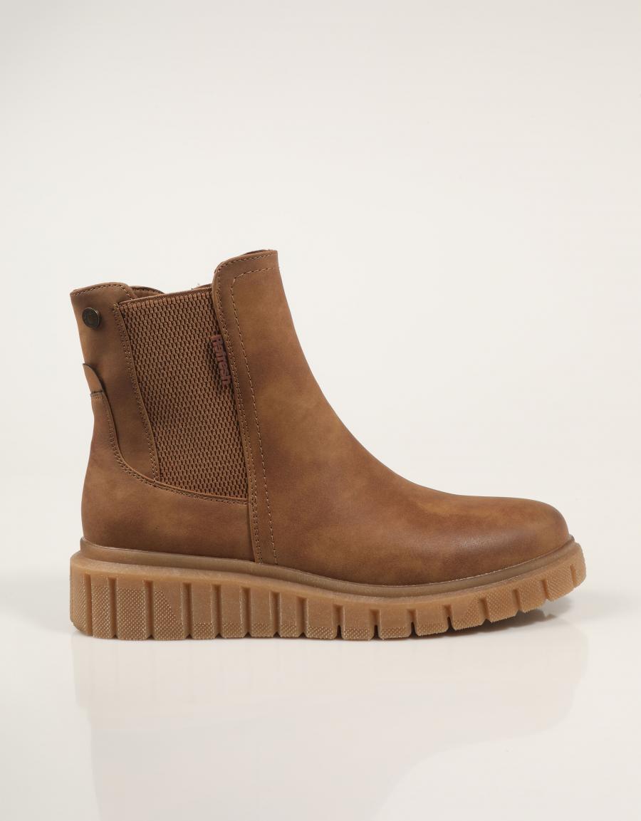 BOTINES REFRESH 173211 en color Cuero