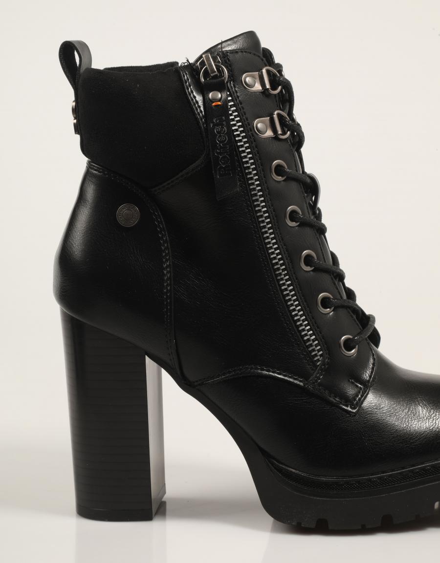 BOTINES REFRESH 172926 en color Negro