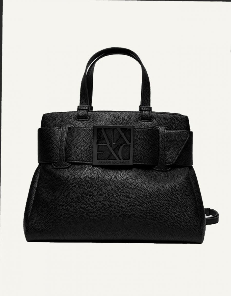 BOLSO ARMANI BAGS SUSIE SOFT SHOPPING M XW000285 en color Negro