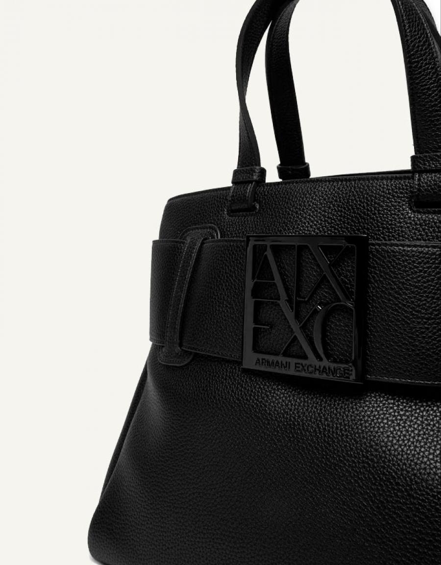 BOLSO ARMANI BAGS SUSIE SOFT SHOPPING M XW000285 en color Negro