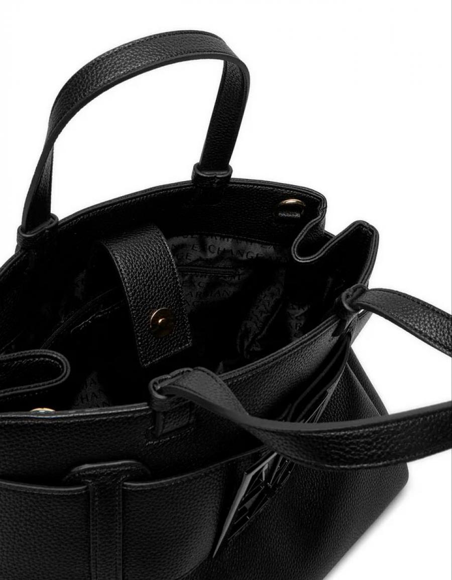 BOLSO ARMANI BAGS SUSIE SOFT SHOPPING M XW000285 en color Negro