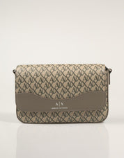 BOLSO ARMANI BAGS WAVE MONOGRAM XW001596 en color Beige