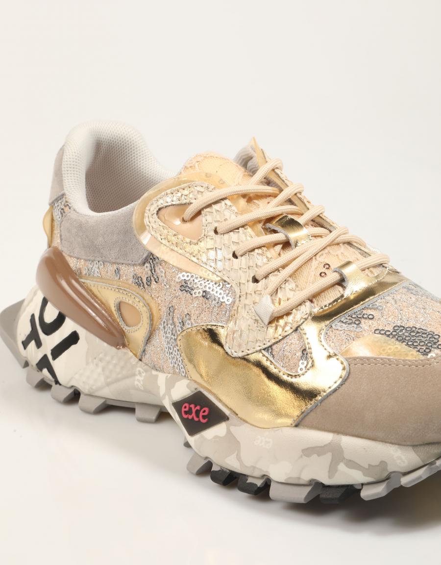 EXE 134 10, ZAPATILLAS Oro Lona 88995 – Mayka - Main Image