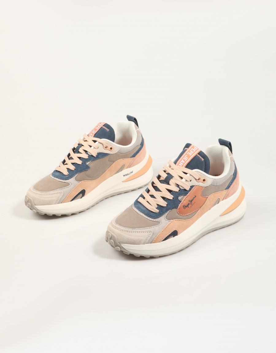 ZAPATILLAS PEPE JEANS WINSLOW SERIE W PLS600013 en color Multicolor