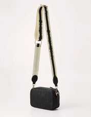 BOLSO VALENTINO PANSY TASCAPONE VBS8PG15 en color Negro