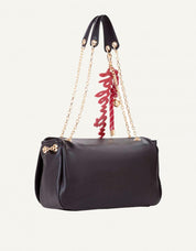 BOLSO VALENTINO WINTER RE PATTINA VBS9I009 en color Negro