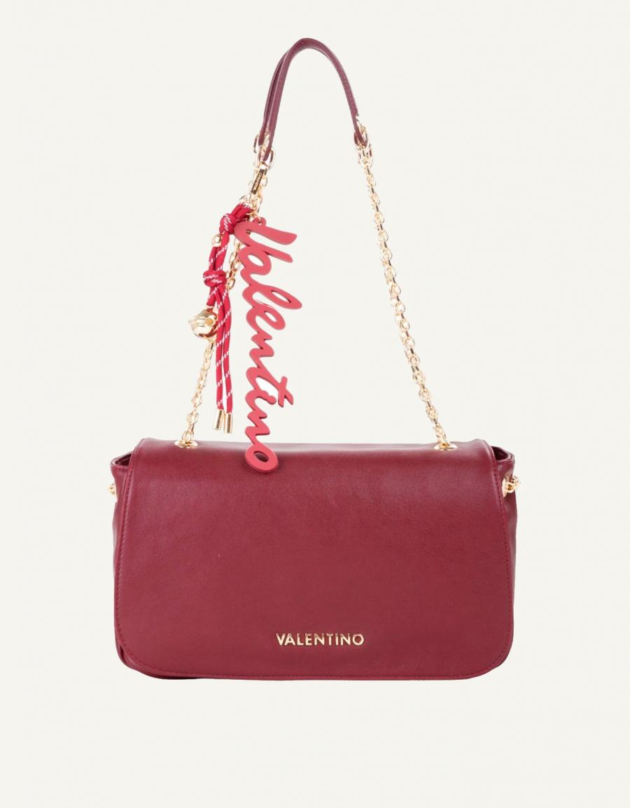 BOLSO VALENTINO WINTER RE PATTINA VBS9I009 en color Burdeos