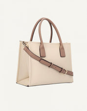 BOLSO VALENTINO WILK SHOPPING VBS9I504 en color Beige