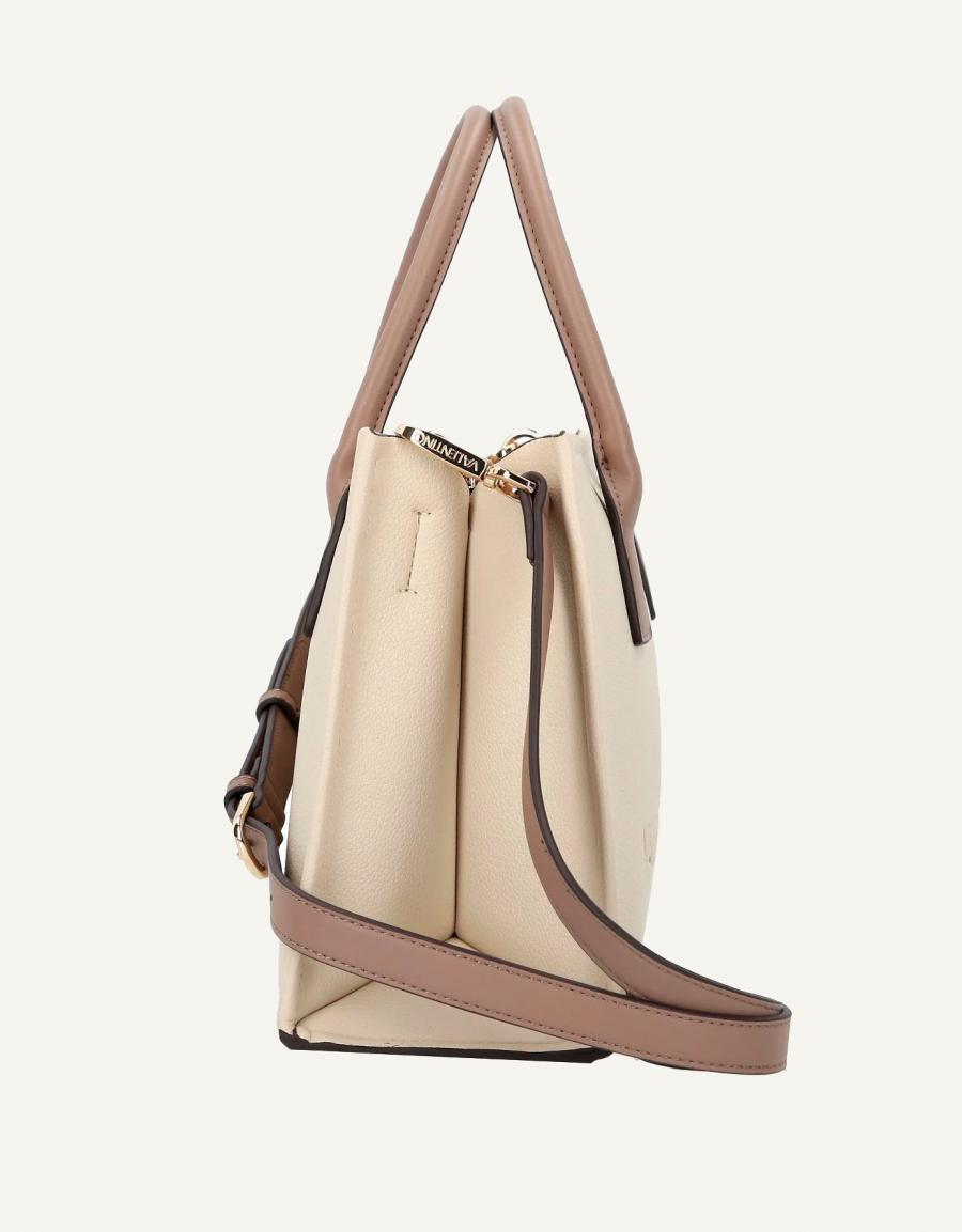 BOLSO VALENTINO WILK SHOPPING VBS9I504 en color Beige