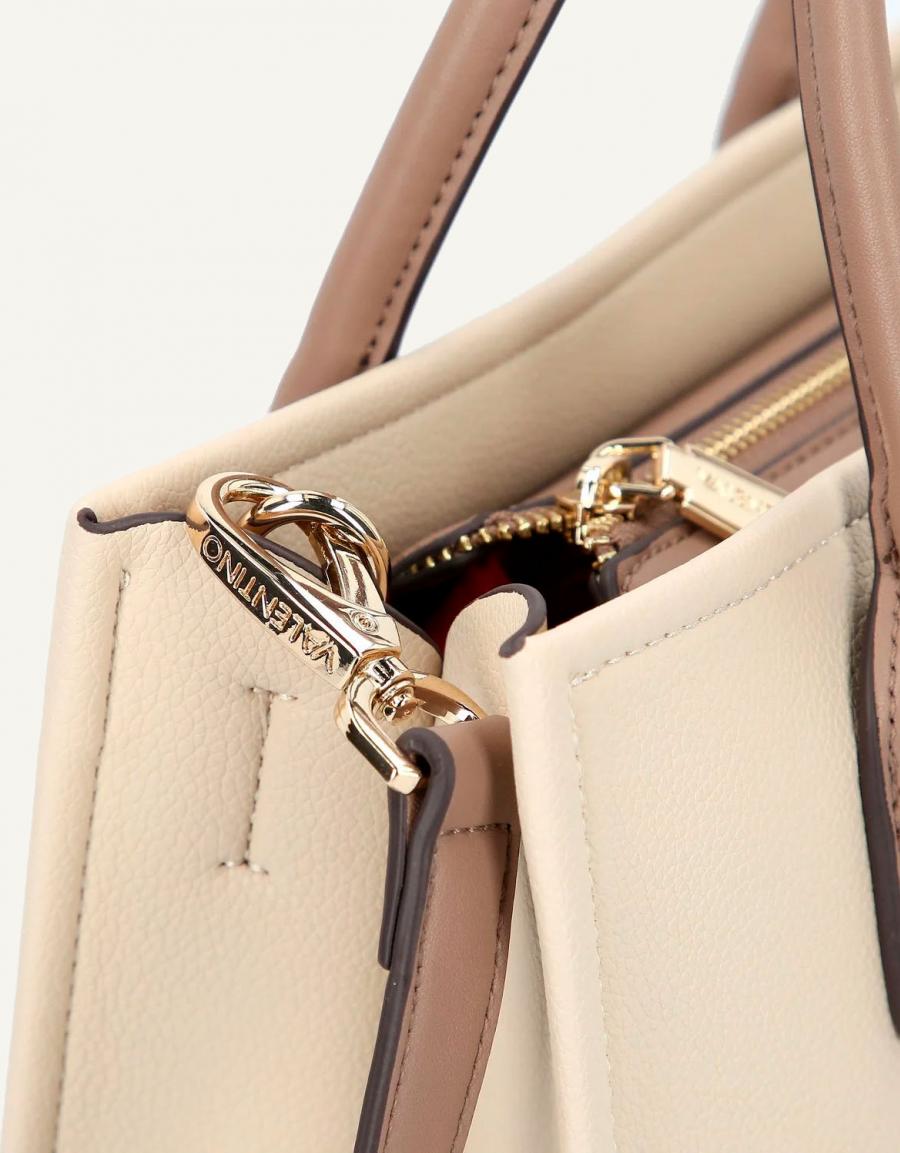 BOLSO VALENTINO WILK SHOPPING VBS9I504 en color Beige