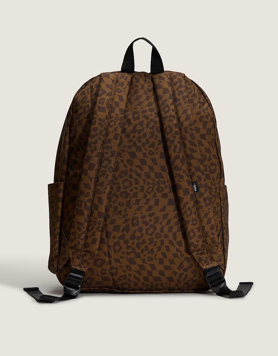 MOCHILA VANS OLD SKOOL CLASSIC V BACKPACK en color Marron