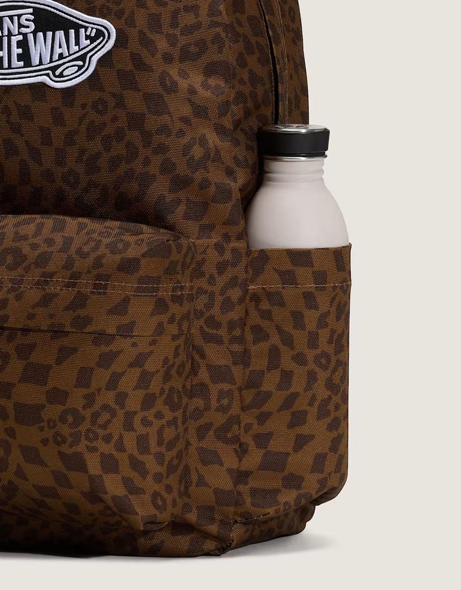 MOCHILA VANS OLD SKOOL CLASSIC V BACKPACK en color Marron