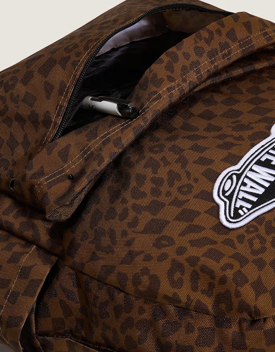MOCHILA VANS OLD SKOOL CLASSIC V BACKPACK en color Marron