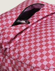 MOCHILA VANS OLD SKOOL CHECK BACKPACK en color Rosa