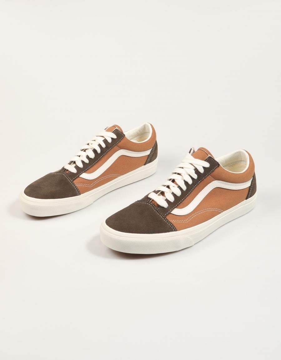 ZAPATILLAS VANS OLD SKOOL 2 TONE en color Marron