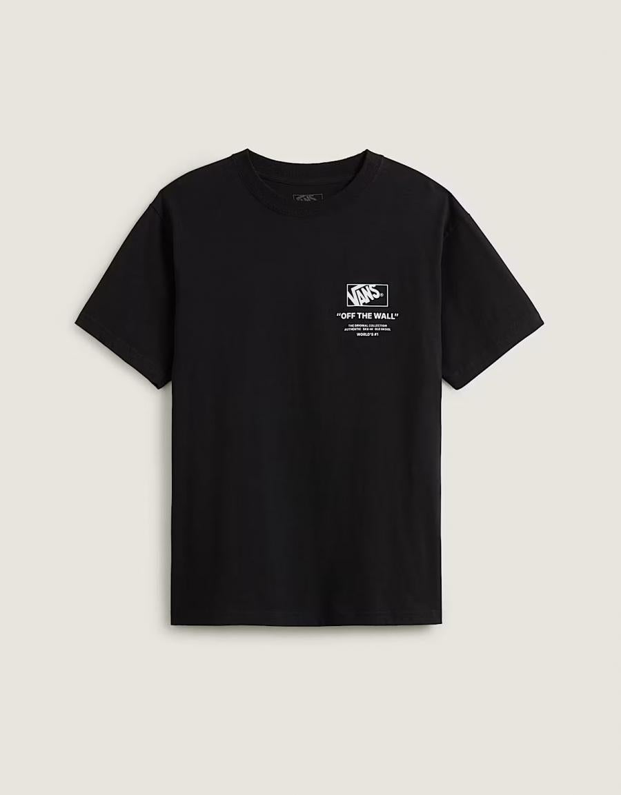 CAMISETA VANS STOCKPILE SS TEE VN000PEW en color Negro