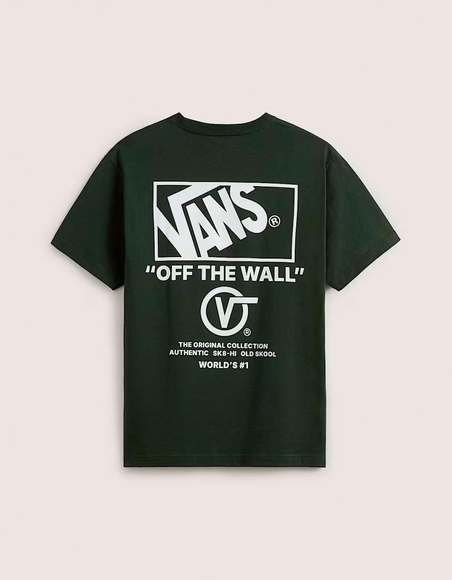 CAMISETA VANS STOCKPILE SS TEE VN000PEW en color Kaki