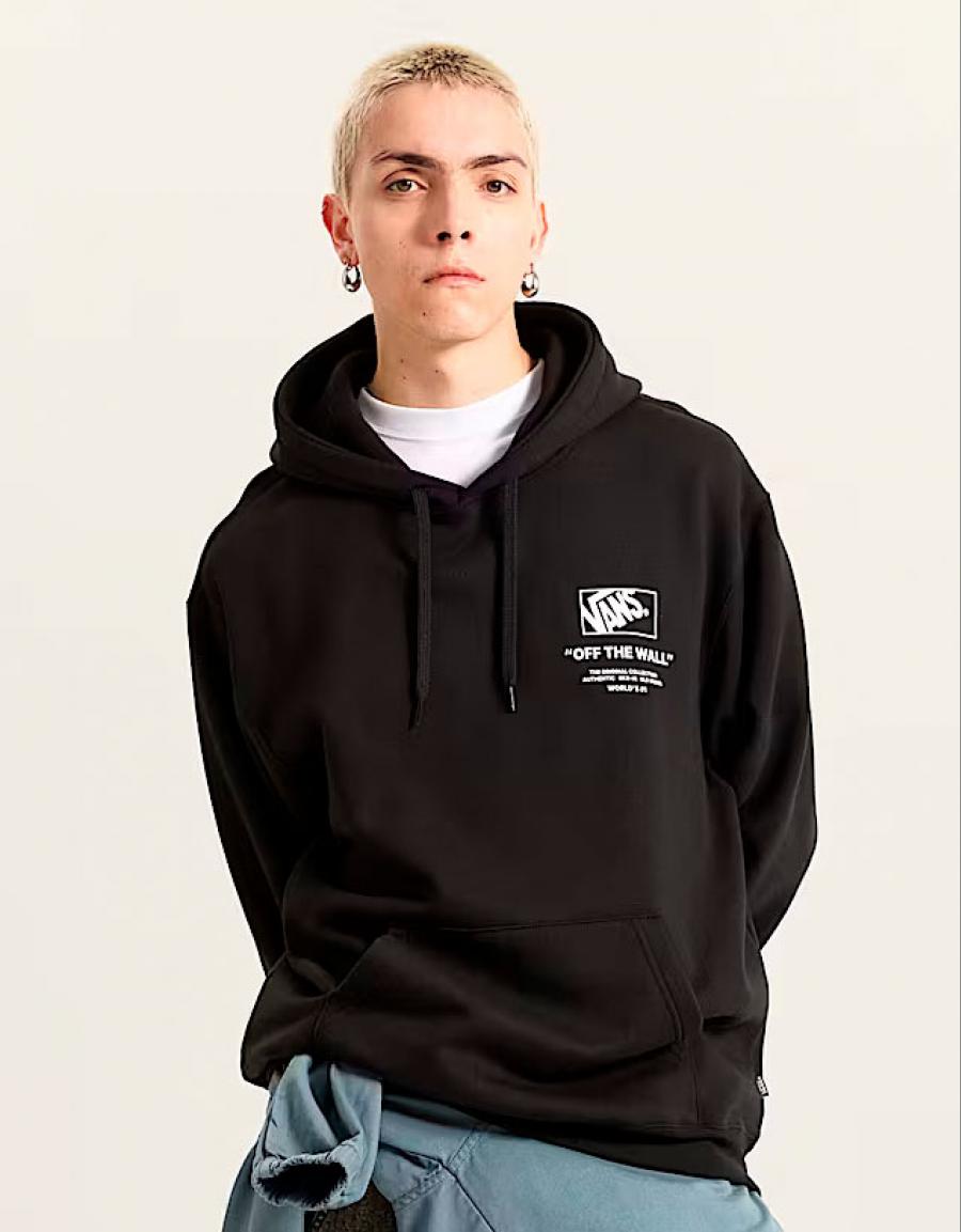 CAMISETA VANS STOCKPILE PULLOVER en color Negro