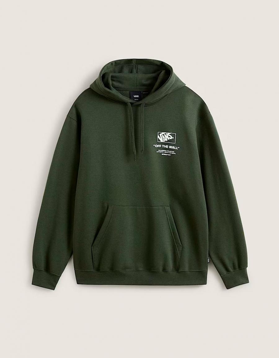 CAMISETA VANS STOCKPILE PULLOVER en color Kaki