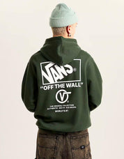 CAMISETA VANS STOCKPILE PULLOVER en color Kaki