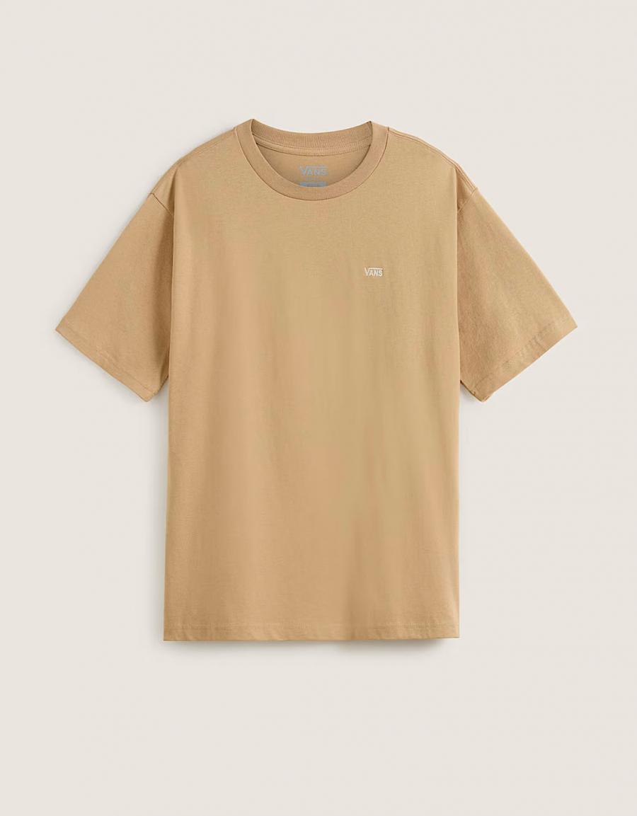 CAMISETA VANS LEFT CHEST II LOOSE SS en color Cuero