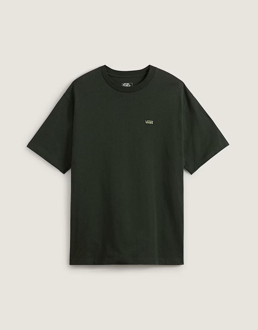 CAMISETA VANS LEFT CHEST II LOOSE SS en color Kaki
