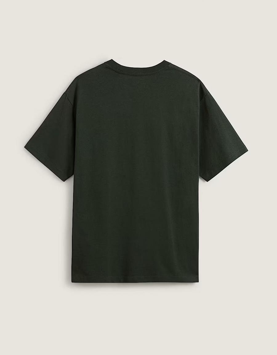 CAMISETA VANS LEFT CHEST II LOOSE SS en color Kaki