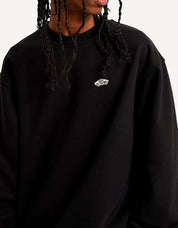 SUDADERA VANS STYLE 76 LOOSE FT CREW en color Negro