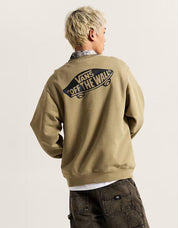 SUDADERA VANS STYLE 76 LOOSE FT CREW en color Kaki