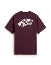 CAMISETA VANS STYLE 76 II LOOSE SS TEE en color Burdeos