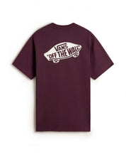 CAMISETA VANS STYLE 76 II LOOSE SS TEE en color Burdeos