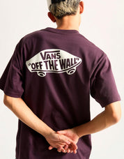 CAMISETA VANS STYLE 76 II LOOSE SS TEE en color Burdeos