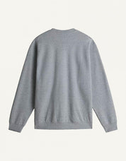 SUDADERA VANS SPRAY ON LOOSE CREW en color Gris