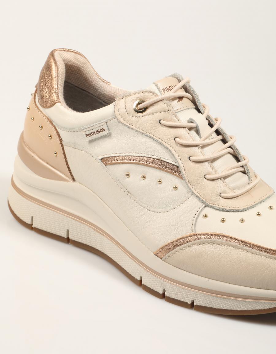 PIKOLINOS GIRONA W2C, ZAPATILLAS Blanco Piel 89138 – Mayka