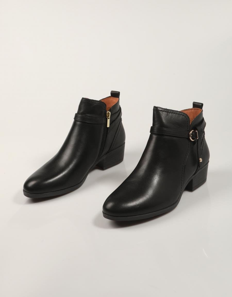 BOTINES PIKOLINOS CDAROCA W1U-8901C1 en color Negro